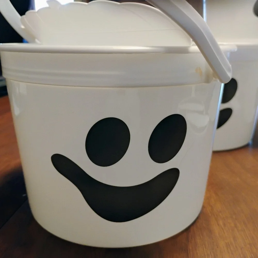 7 McDONALD's‎ Happy Meal Halloween Bucket 2022 McBoo Pails & 2023 Mummy Pails